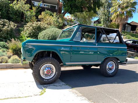 1967 All Original Restored Classic Ford Bronco Custom Classic Ford