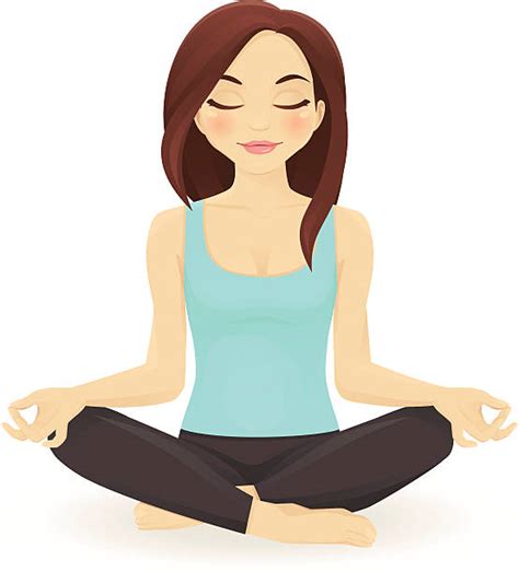 Royalty Free Yoga Woman Clip Art Vector Images And Illustrations Istock