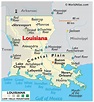 Louisiana Maps & Facts in 2021 | Louisiana map, Louisiana, Louisiana facts