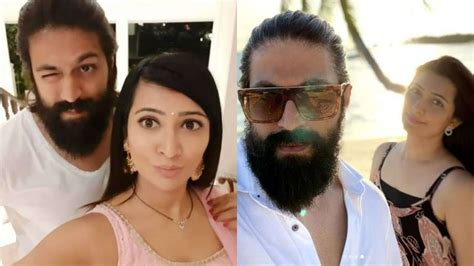 Kgf Chapter 2 Star Yash And His Wife Radhika Pandits Love Story From Strangers To Friends