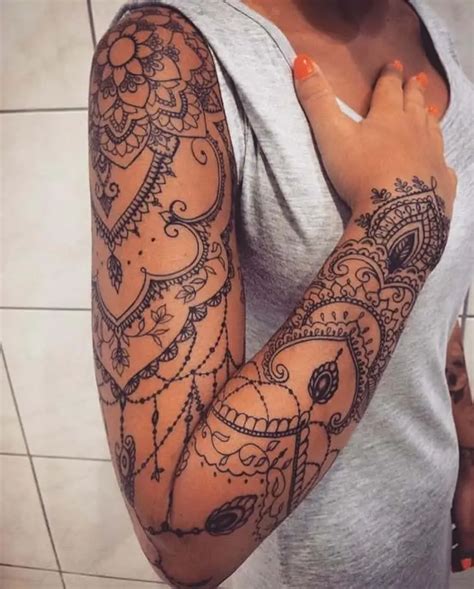 Beautiful Mandala Tattoo Mandalatattoo Henna Inspired Tattoos Forearm Tattoos Mandela Tattoo