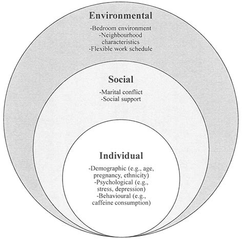 Individual Social And Environmental Determinants Of Sleep Among Women