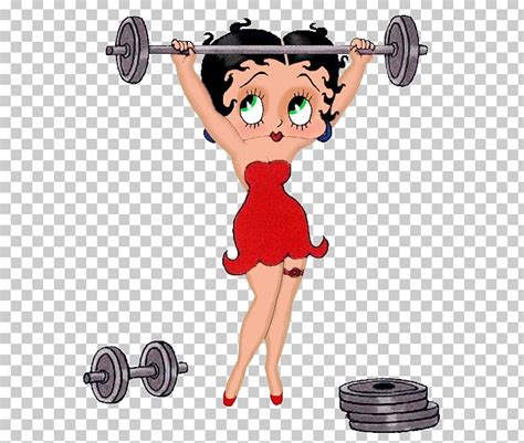 Betty Boop Female Exercise Fitness Centre Png Clipart Animated