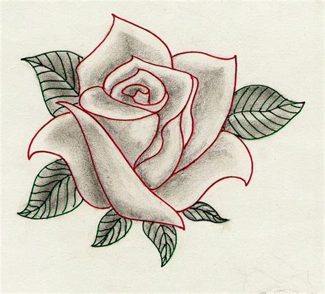 Rose By Magnificentbastard On Deviantart Roses Drawing Pencil