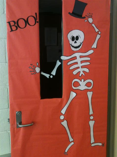 Halloween Dancing Skeleton Door Decoration For Classroom Educatorhub