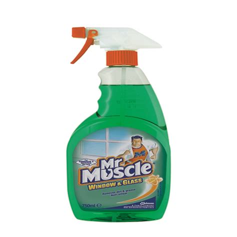 For use on windows, mirrors and other glass surfaces. Mr Muscle Window and Glass Cleaner 750ml | 7516583