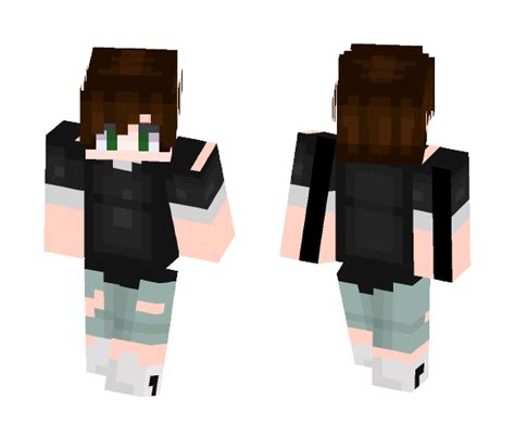 Download Cute Boy With Brown Hair Minecraft Skin For Free
