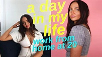 a day in my life | work from home at 20 | Kenzie Elizabeth - YouTube