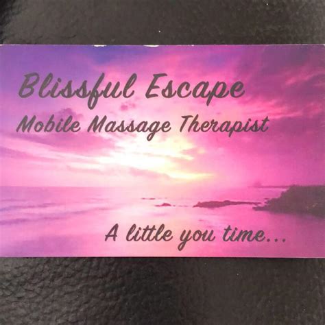 Blissful Escape Mobile Massage Therapist