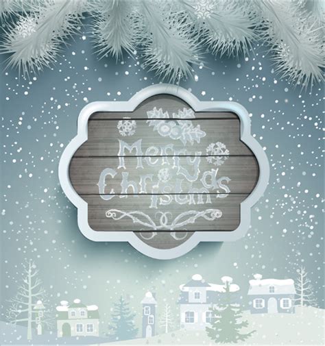Winter Christmas And New Year Frame Backgrounds Vectors Graphic Art