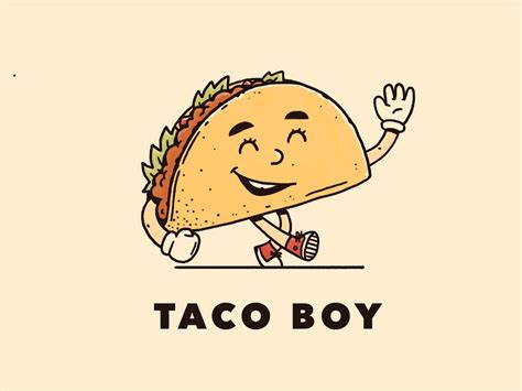 Taco Boy By Juan Diaz On Dribbble