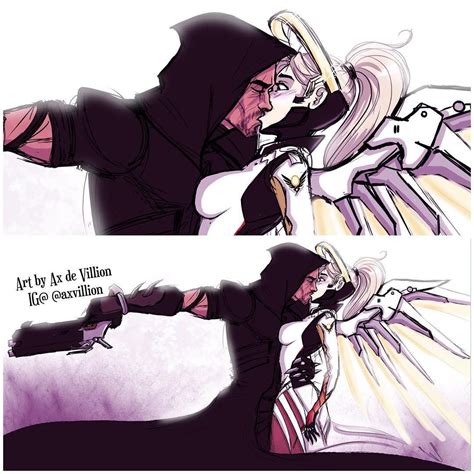 Pin By Ellie On Overwatch Overwatch Comic Overwatch Reaper Mercy