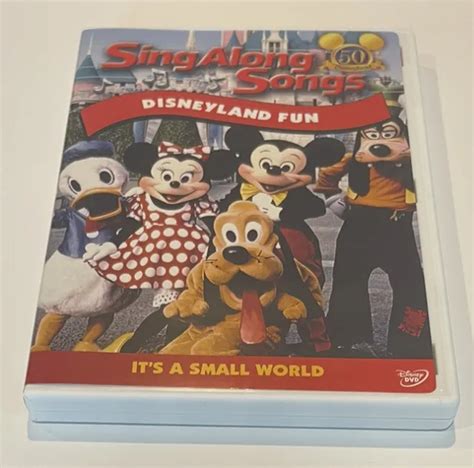 DISNEY SING ALONG Songs Disneyland Fun DVD PicClick