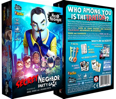 Hello Neighbor The Secret Neighbor Party Game Coming This Fall Gameosity