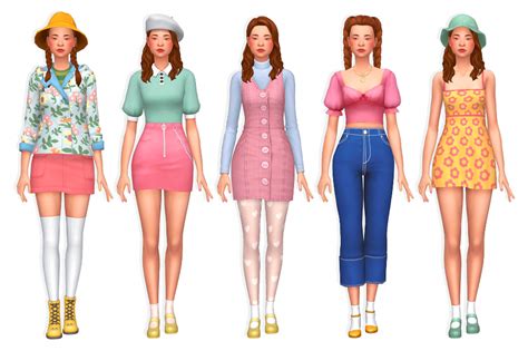 More Of Honeys Best Looks Sims 4 Clothing Sims 4 Mods Clothes Sims 4