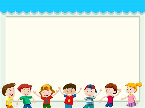 Kiddie Background Design For Your Childrens Projects
