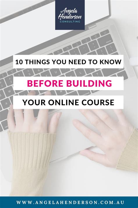 10 things you need to know before building your online course online courses small business