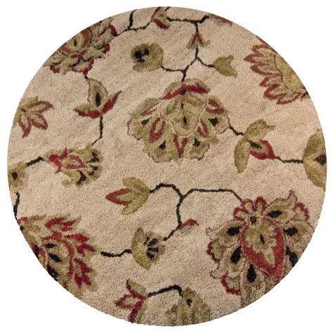 Here, your favorite looks cost less than you thought possible. Orian Rugs Como Bisque 7 ft. 10 in. Round Area Rug-238587 ...