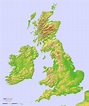 Detailed Terrain Map of the British Isles : MapPorn