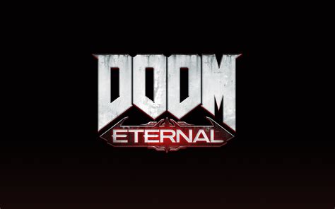 Doom Eternal Logo 4k 5 Wallpaper Iphone Phone