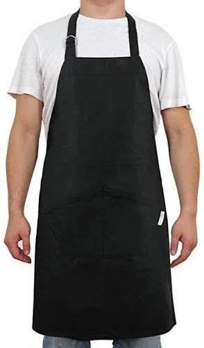 Cotton Plain Kitchen Aprons Rs 80 Pair Bombay Collection Id 20182193597
