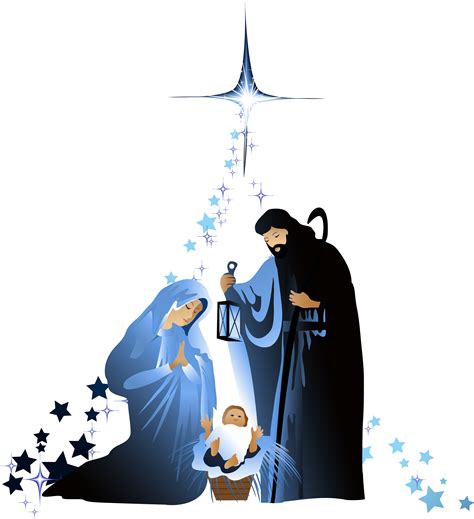 Download Hd Nativity Nacimiento De Jesus Silueta Transparent Png