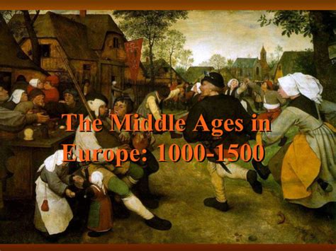 The Middle Ages Teaching Resources