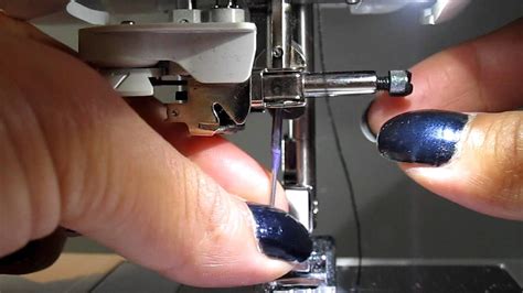 It was like looking for a needle in a haystack. How to change the needle on a Brother Sewing Machine, via ...