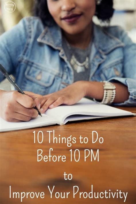 10 Things To Do Before 10 Pm For Better Evening Routine Time