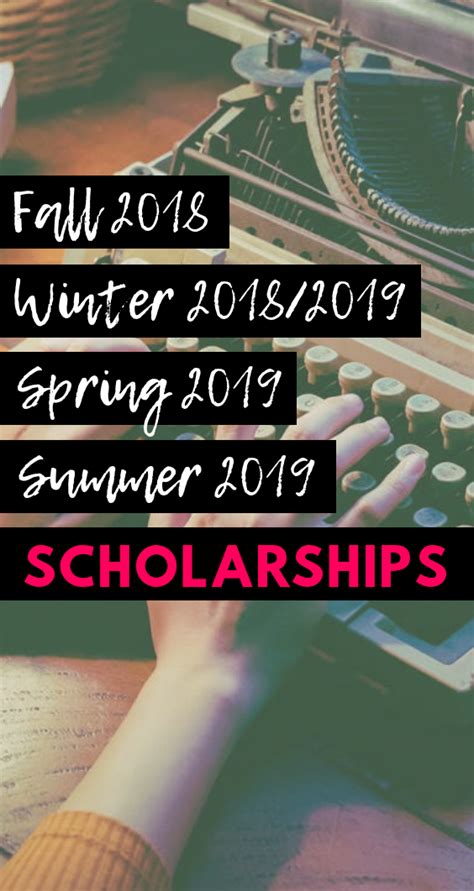Here Are Some Fun And Easy Scholarships For Fall 2018 All The Way Through