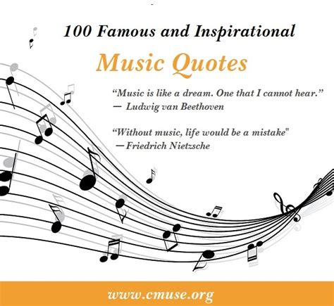 100 Famous And Inspirational Music Quotes Cmuse