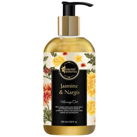 Buy Oriental Botanics Body Massage Oil Jasmine And Nargis Online At Best Price Bigbasket