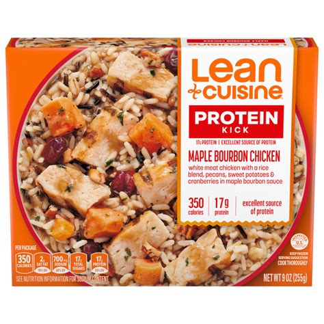 Save On Lean Cuisine Protein Kick Maple Bourbon Chicken Order Online