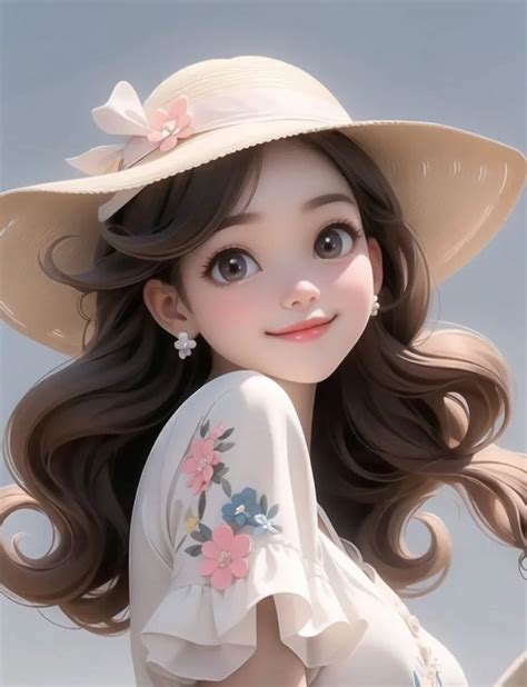 Pin By Candy On M 美圖~人物 Cute Girl Illustration Cute Cartoon Girl
