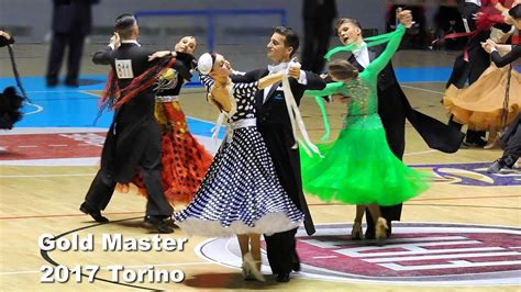 Gold Master Torino Ballo Da Sala Danze Standard Liscio Youtube