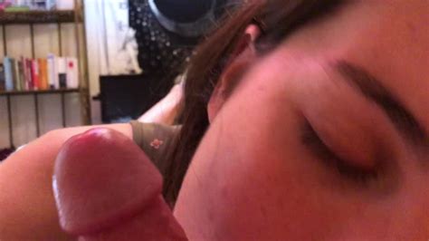 18 Year Old Girlfriend Gives Sensual Blowjob And Swallows Cum Porn