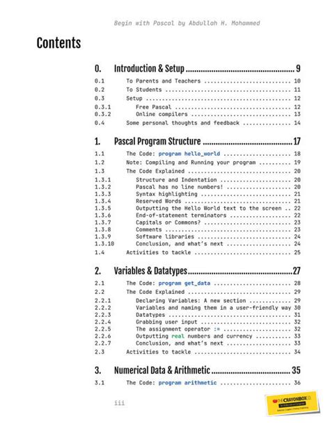 Begin With Pascal For Csec With Worked Sba Example Full Colour By