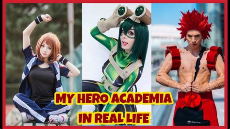 My Hero Academia In Real Life Cosplay Bnha Cosplay Youtube
