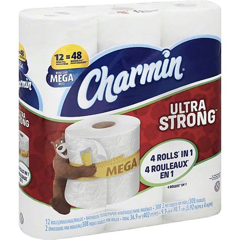 Charmin Ultra Strong Toilet Paper 12 Pack Toilet Paper Foodtown