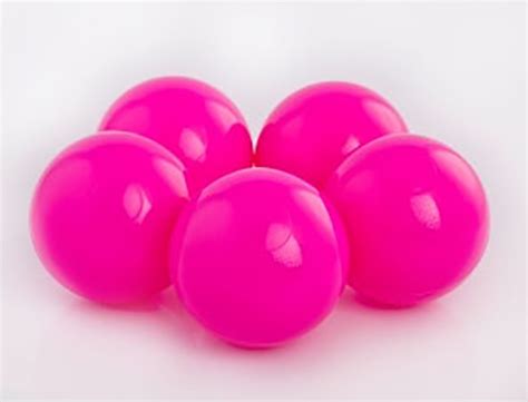 Plastic Balls X 500 Pink Bambino Planet