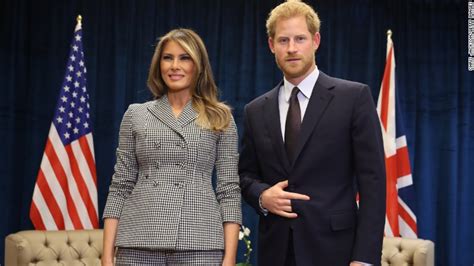 Melania Trump Meets Prince Harry Trudeau Cnnpolitics