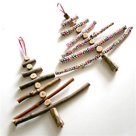Diy Ideas With Twigs Or Tree Branches Hative Stick Christmas Tree