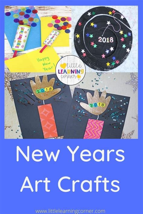 35 New Years Crafts For Toddlers And Preschoolers Little Learning Corner