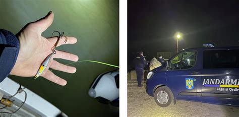 Un braconier care pescuia la japcă pe lacul Galbeni a fost prins de jandarmi Foto Jurnal FM