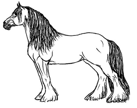 Free Printable Coloring Pictures Of Horses
