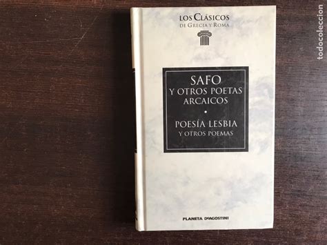 Safo Y Otros Poetas Arcaicos Poesía Lesbia Y O Comprar Libros De