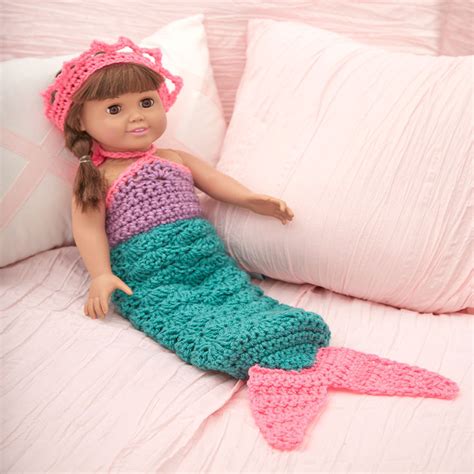 18″ doll circle vest by see melissa craft. Crochet Patterns Galore - Mermaid Doll Outfit