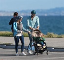 Jessica Chastain and husband spotted with baby