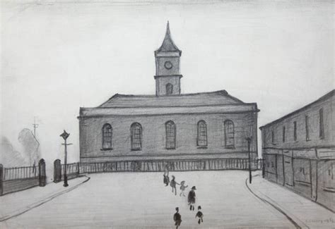 They are actual individuals, unhappy people. l s lowry landscapes - Google Search | LS Lowry ...