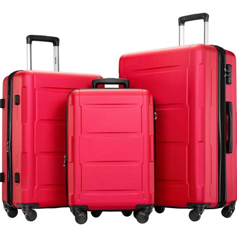 Buy Segmart Expandable Luggage Sets Of 3 3 Piece Lightweight Hardside